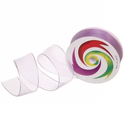 Лента для декорирования «Нежность» 2,5 см, 5 м, Фиолетовый (капрон)