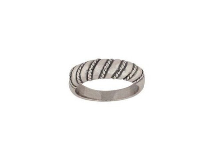 "Косичка" кольцо в серебряном покрытии из коллекции "Леди" от Jenavi