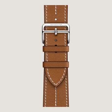 Ремешок Apple Watch Hermès Simple Tour 45 mm ( Коричневая Кожа)