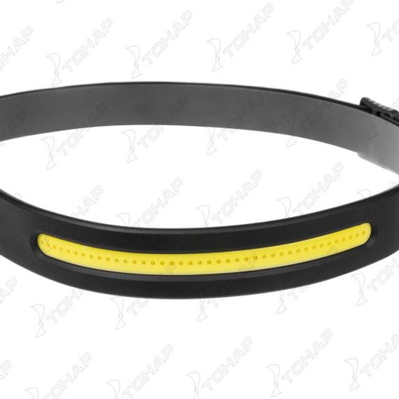 Фонарь налобный сенсорный LED-120 LM, COB-340 LM, IPX4, USB (N-FN-HL65) NISUS