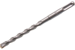 Бур по бетону, двойная спираль, Cobalt W-tip, 10x160 мм, SDS PLUS, серый