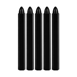 Мелки маркировочные КОБАЛЬТ восковые. чёрные. 120 мм. 6 ШТ.