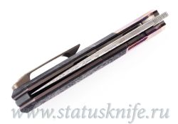 Нож CKF/Philippe Jourget FIF20 TimDam (Damasteel, Timascus, shred CF)фотография - 9