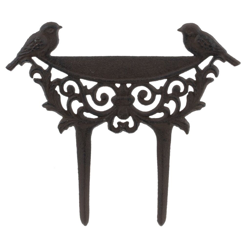 GAEM Подставка-скребок для чистки обуви "Птицы", L28,5 W1,5 H25,5 см