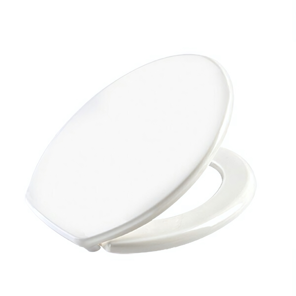 Сиденье - крышка для унитаза ЛЮКС белая 1040