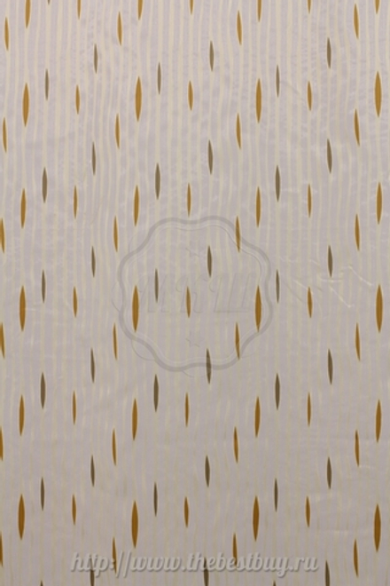 Тюль с рисунком: Делис (S204-3) - (300х280)х2 см. - орнжевый