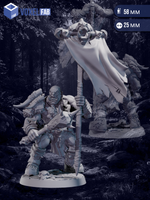 Орки Железный отряд миниатюры для настольных игр РНИ, ДнД