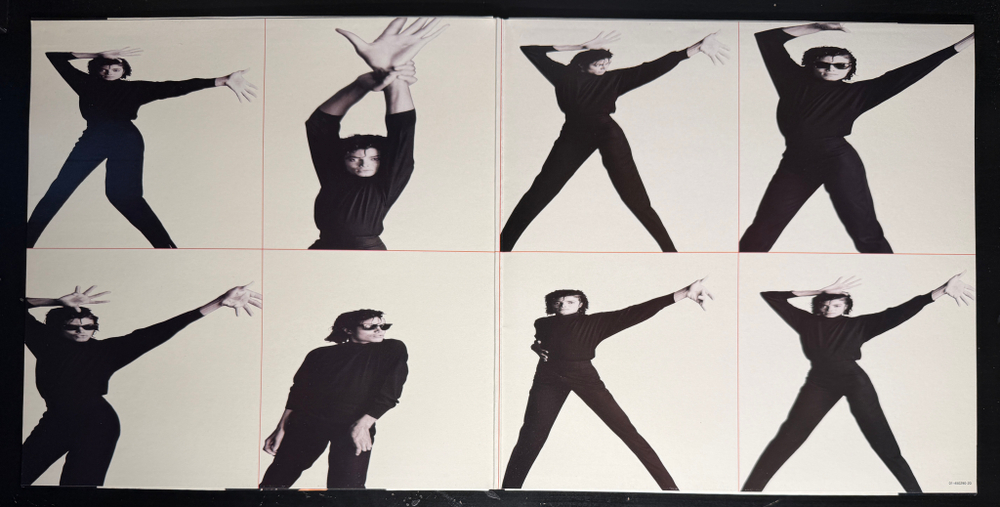 Michael Jackson - Bad (Голландия 1987г.)