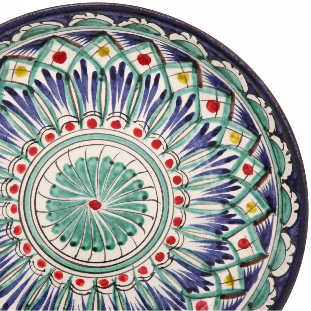 Фруктовница 25см микс Риштанская Керамика