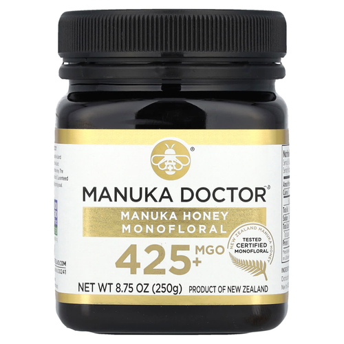 Manuka Doctor, Монофлорный мед манука, MGO 425+, 250 г (8,75 унции)