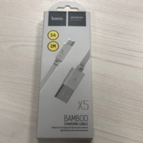 Кабель USB - Type-C Hoco X5 (плоский) Белый