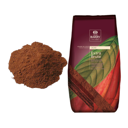Какао порошок темно-красный Cacao Barry "EXTRA-BRUTE" 1кг