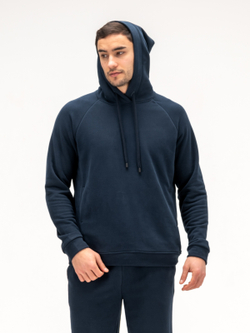 Костюм мужской спортивный (без начеса) Темно синий