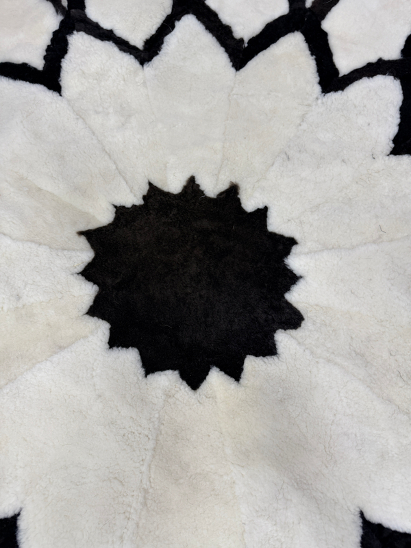 Ковер шкура натуральная овчина меховой