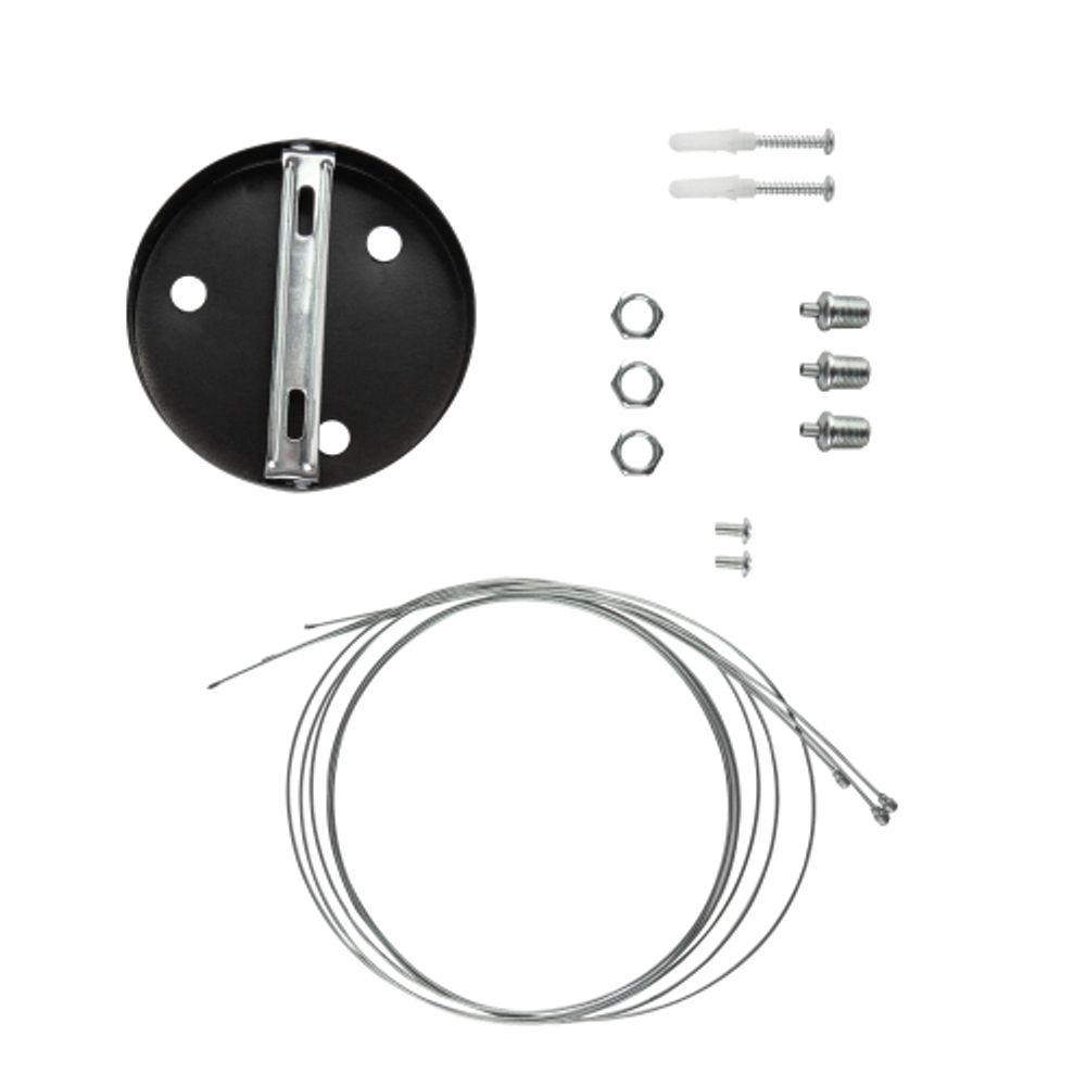 Светильник LED ЭРА Geometria SPO-151-B-40K-030 Delta 30Вт 4000К 3000Лм IP40 600*600*80 черный подвесной | Декоративные светильники Geometria