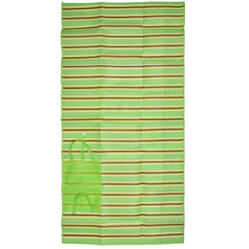 Коврик складной для пляжа и пикника Отпуск 180*90 см, зелёный