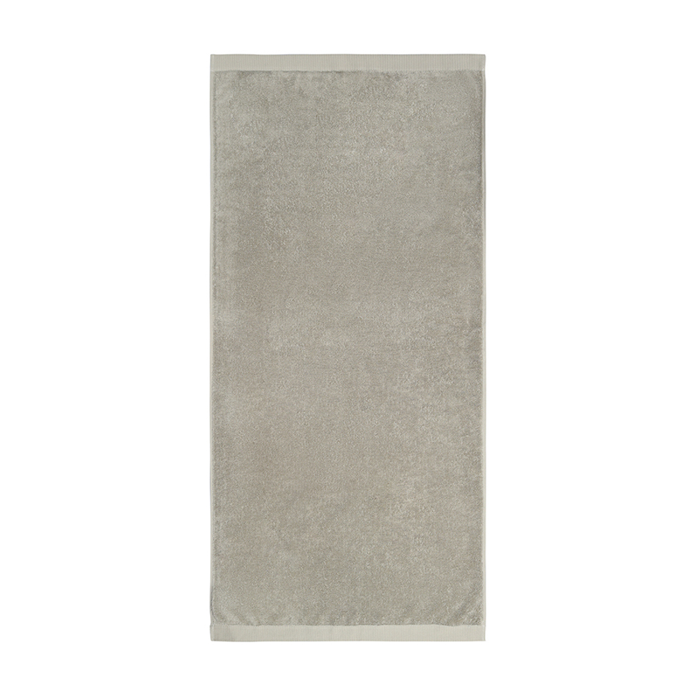 Полотенце банное бежево-серого цвета из коллекции essential, 70х140 см