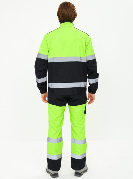 Костюм сигнальный PROFLINE Specialist-2 МВО (тк.Смесовая,240) п/к, желтый/черный