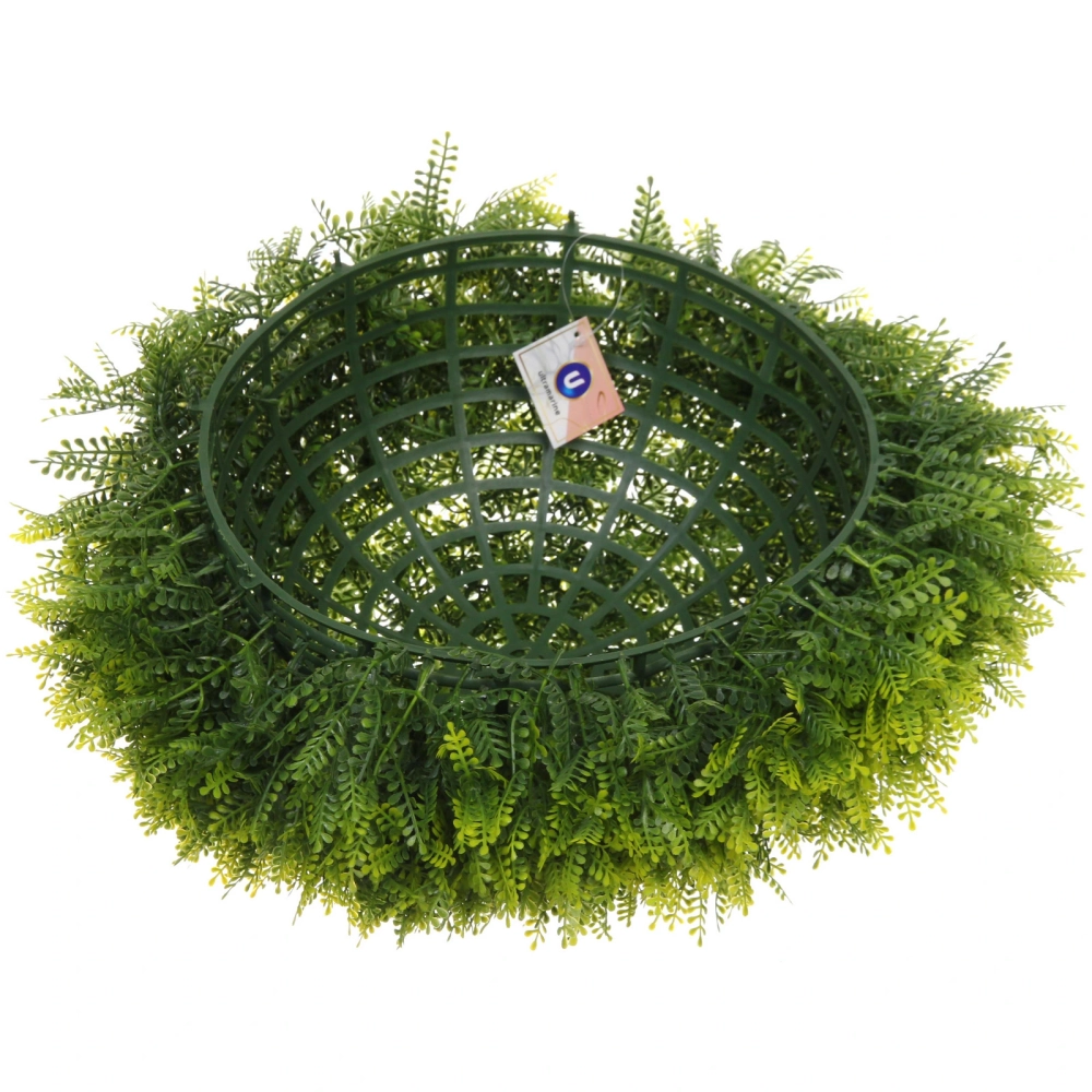 Искусственное растение шар «Самшит» высокая трава D-48см Ultramarine