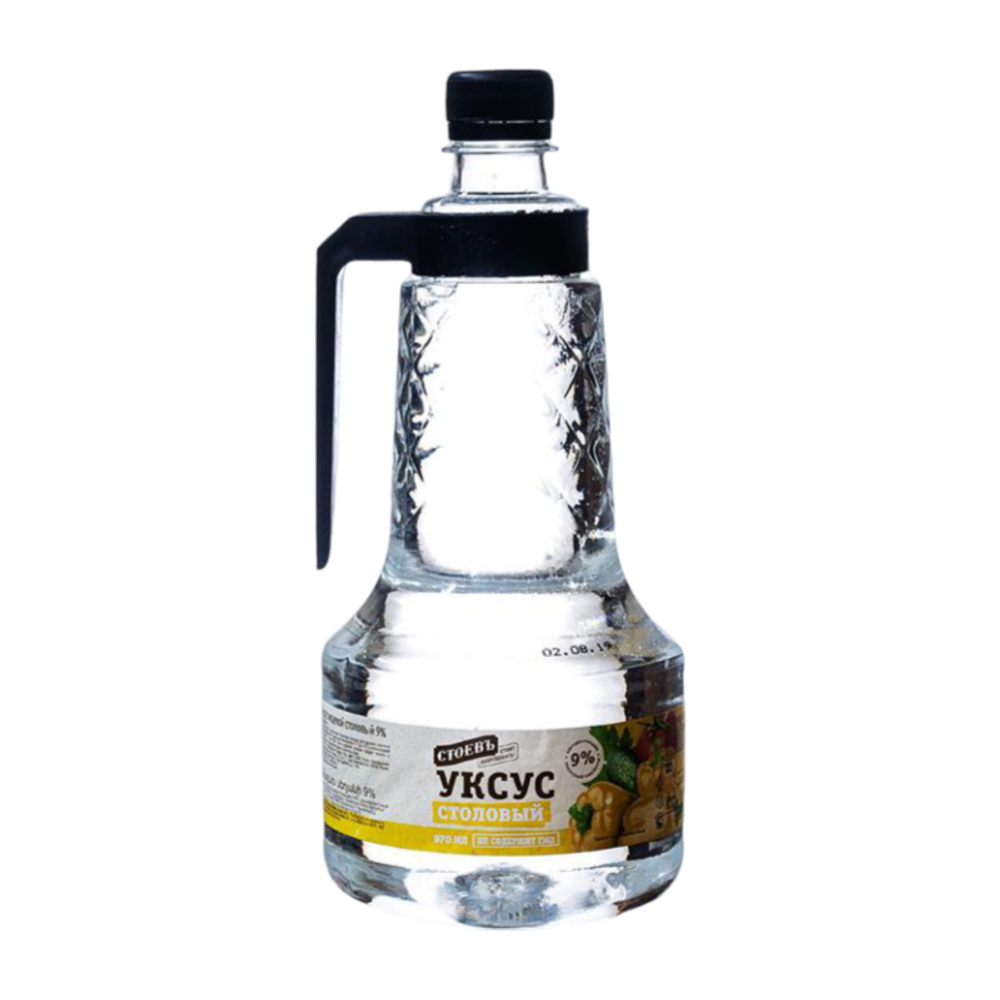 Уксус "Стоевъ" столовый 9% 970мл