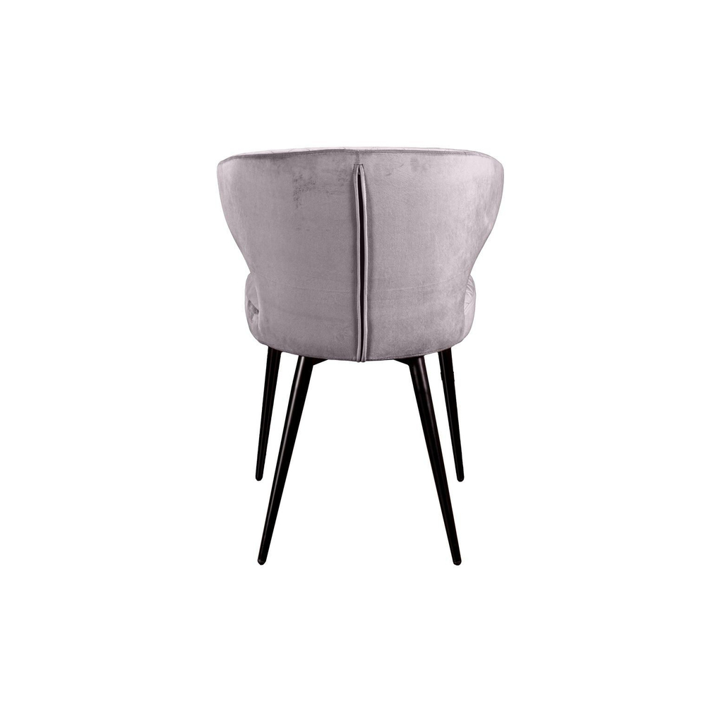 Стул Richard ромб, бархат светло-серый 26