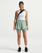 Nike One Женские шорты Dri-FIT с высокой талией, 8 см, 2 в 1 - NIKE