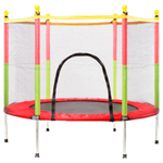 Батут комнатный красно-зелен 140см, до 40кг, 3+