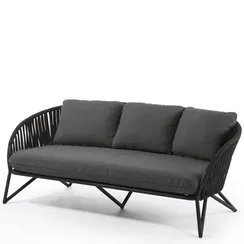 Уличный диван Branzie черный