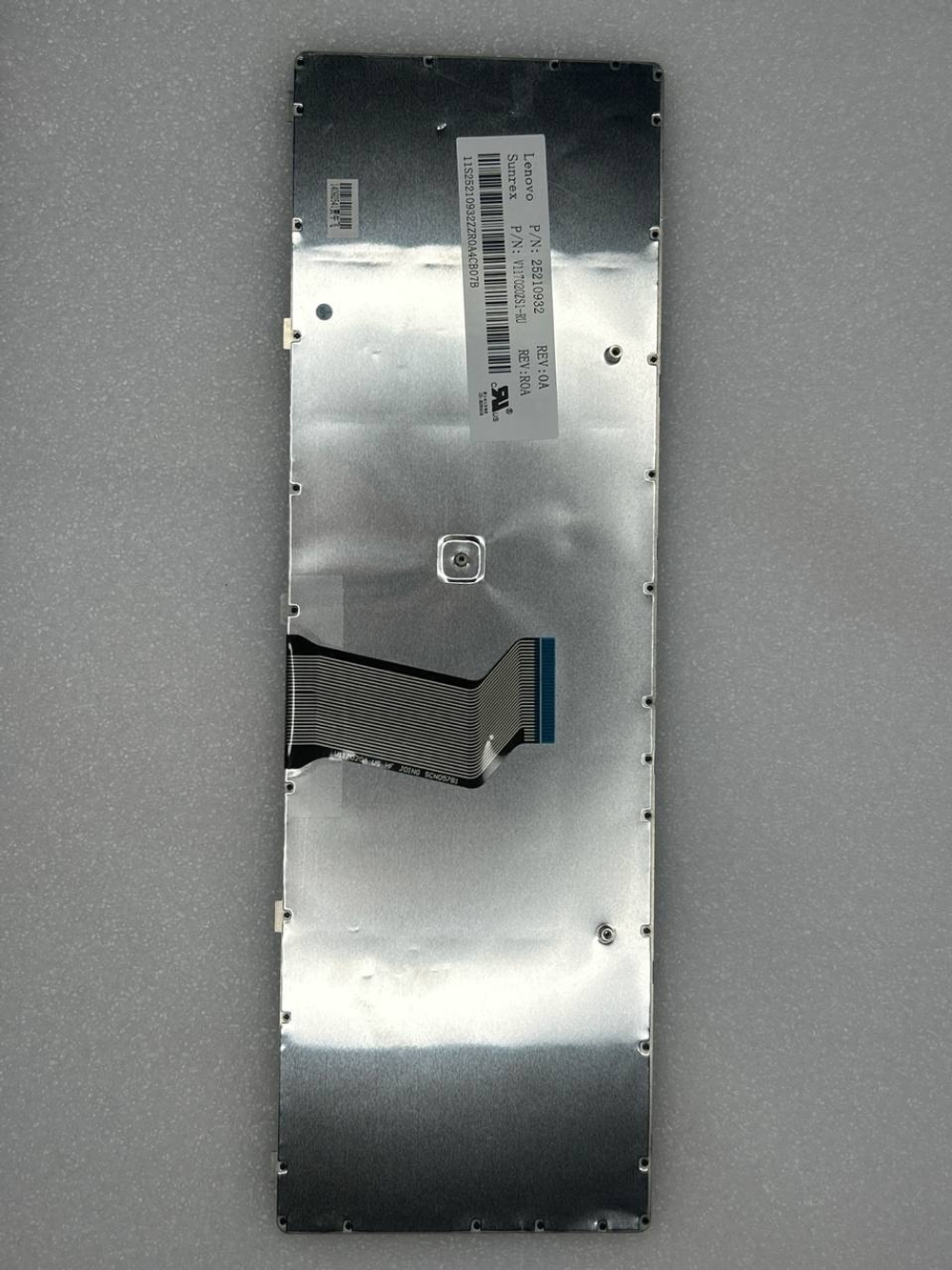 Клавиатура для ноутбука Lenovo G500/G505/G510/G700/G710 раскладка - русская, без подсветки, черная (25210932), оригинал