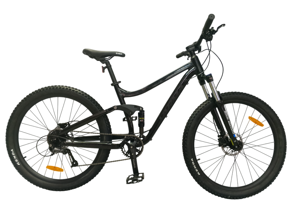 Велосипед 27.5" Varma Raptor р.18" 9 ск. чёрный  ал. 2025