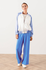 31061 Брюки женские (голубой)