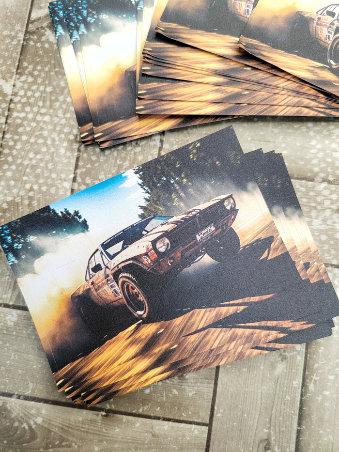 Наклейка на карту "Автомобиль"