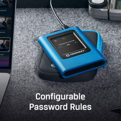 Kingston IronKey Vault Privacy 80 960GB — Зашифрованный внешний SSD с сенсорным экраном FIPS 197 сертификация и защита от несанкционированного доступа
