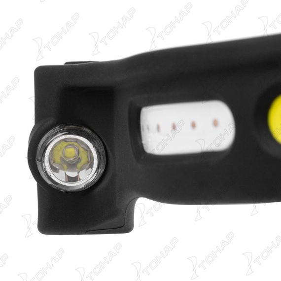 Фонарь налобный сенсорный LED-200 LM, COB-200LM, IPX4, USB (N-FN-HL76) NISUS