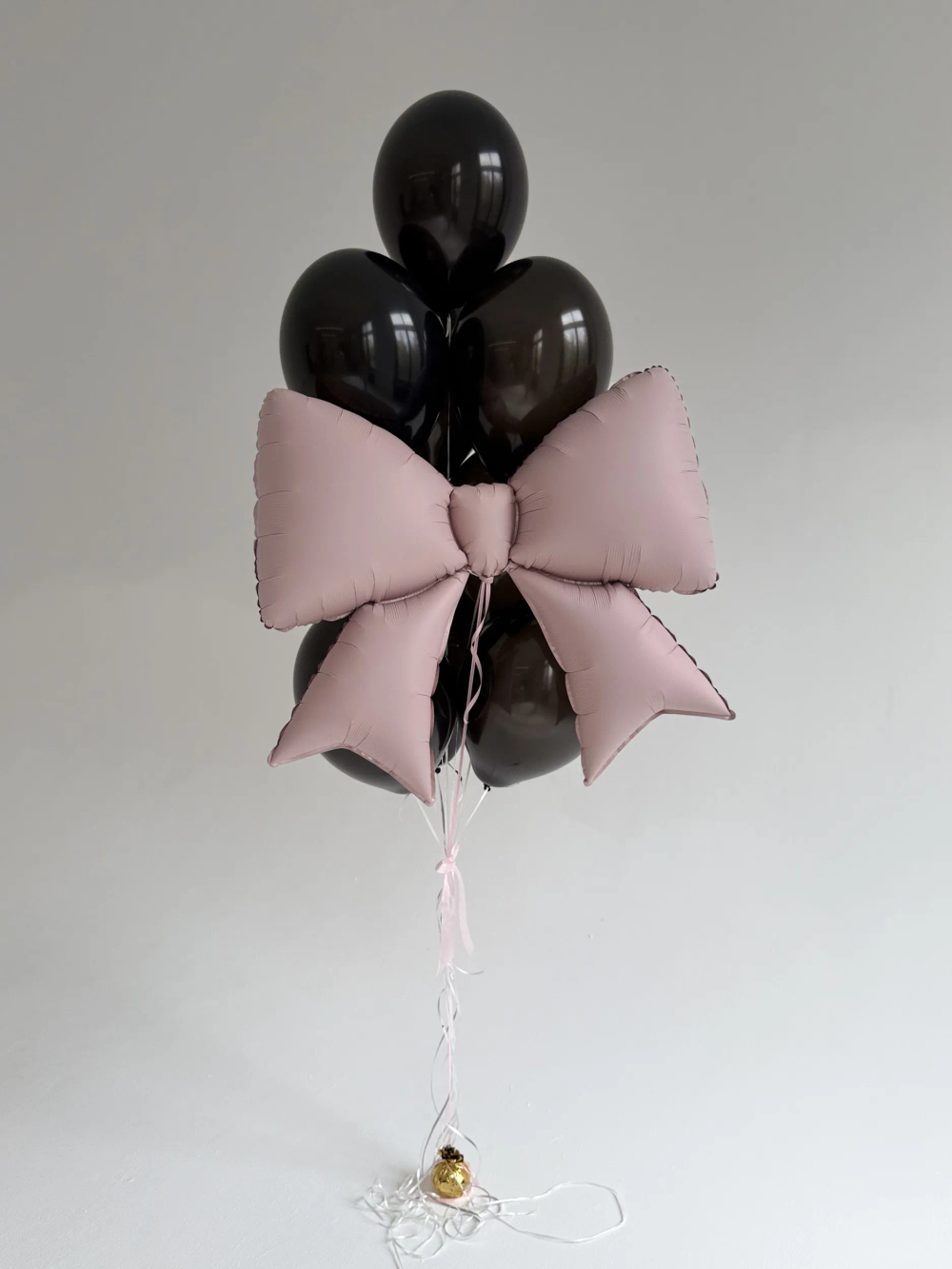 Сет шаров «Розовый бантик»