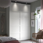 Шкаф-купе - IKEA PAX/BERGSBO/ ПАКС/БЕРГСБУ ИКЕА, 150x66x236 см, белый
