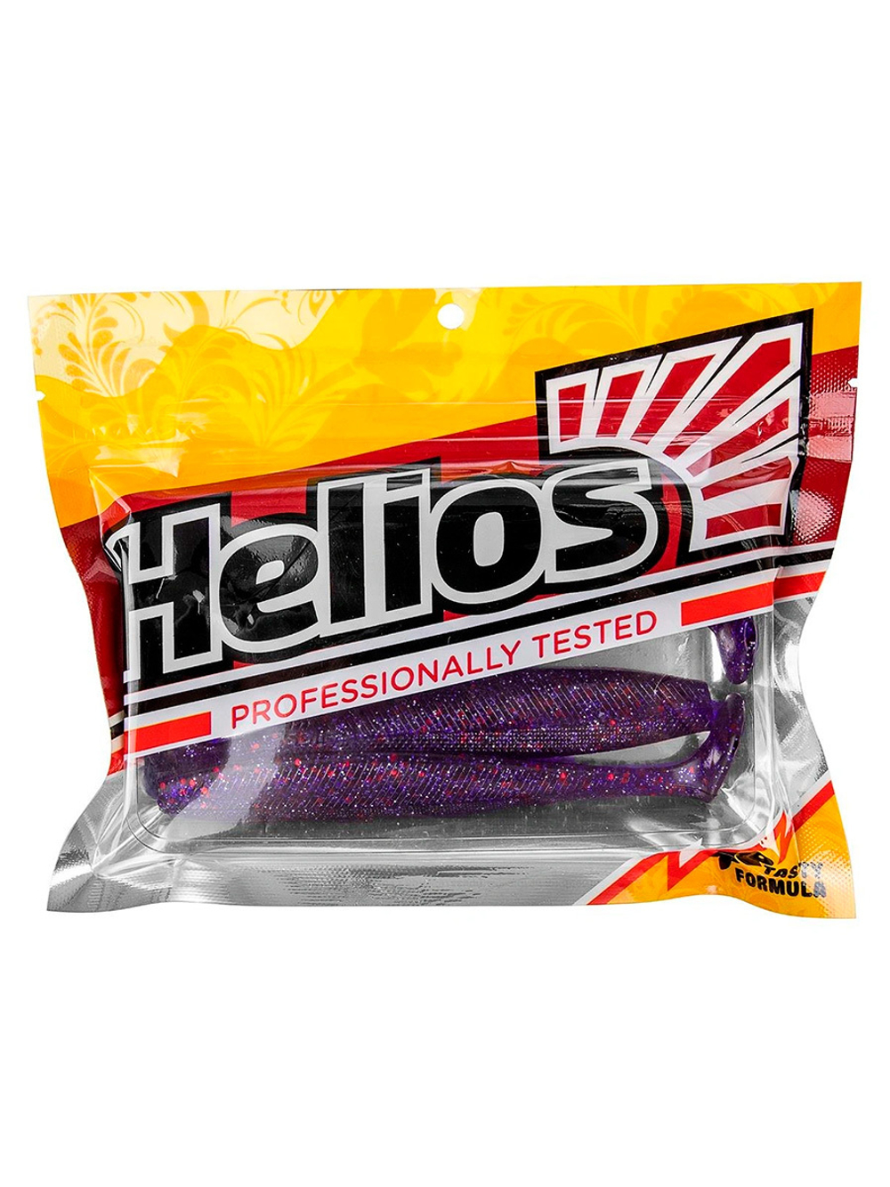 Виброхвост Helios Trofey 5.5"/14см Red Lemon 4шт. (HS-25-050)