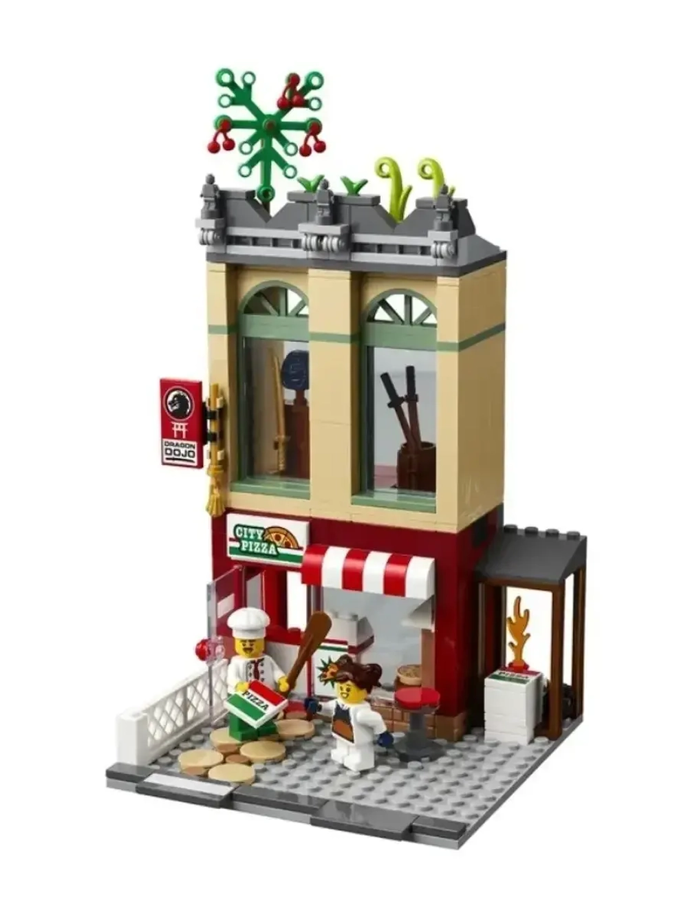 Конструктор Сити Центр города 842 детали 60060