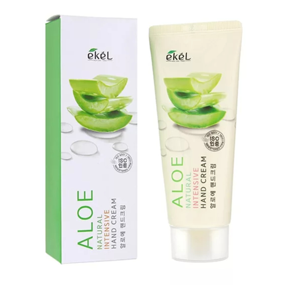 Ekel Крем для рук интенсивный с экстрактом алоэ - Aloe natural intensive hand cream, 100мл