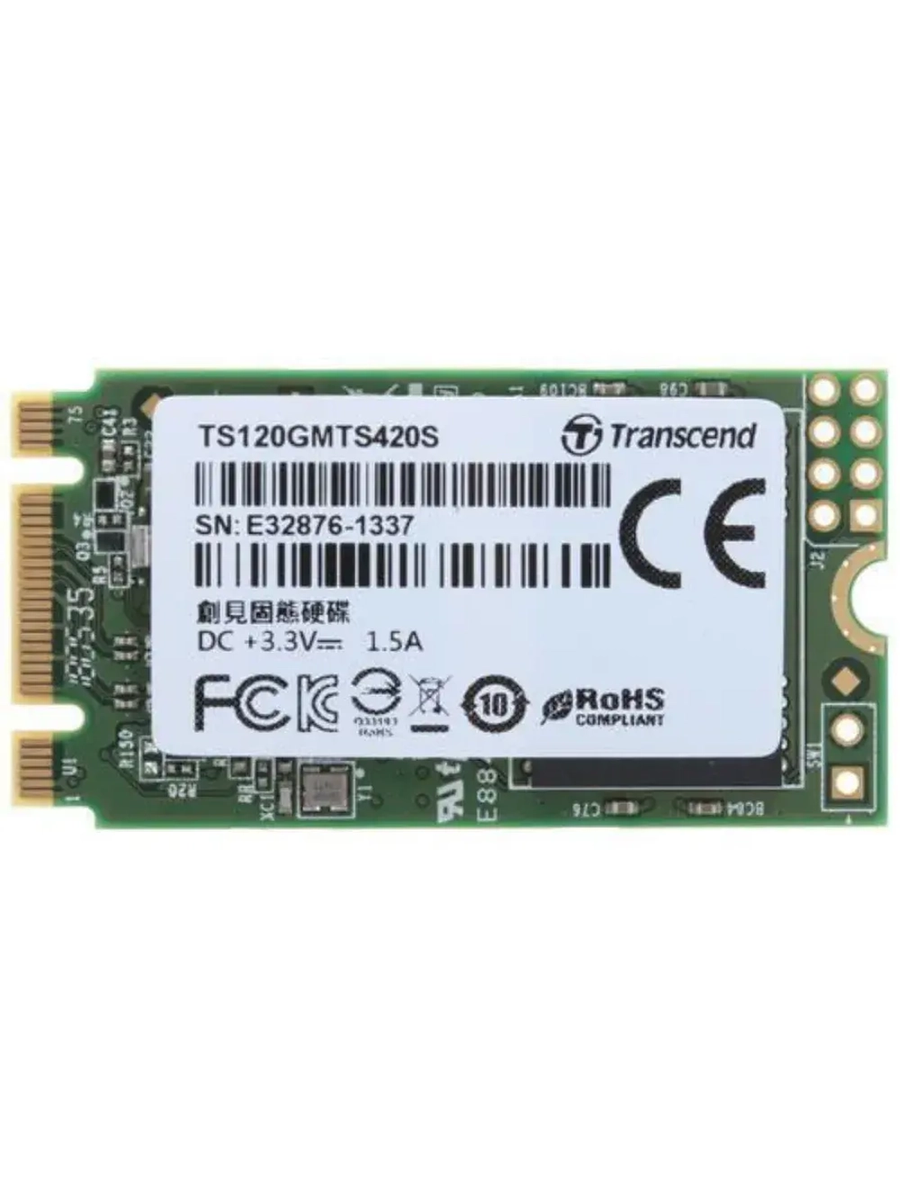 120 ГБ M.2 SSD накопитель MTS420 TS120GMTS420S