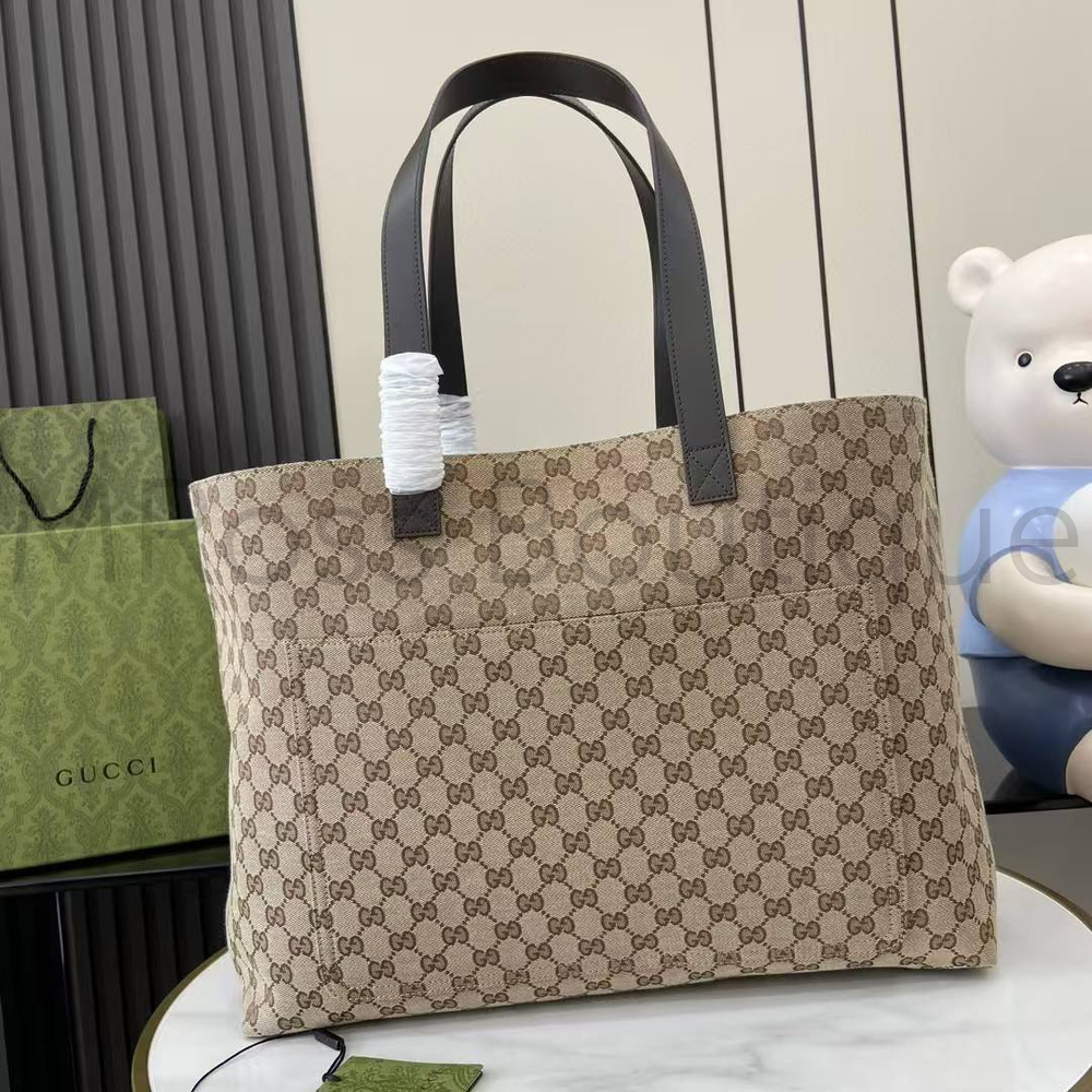 Мужская сумка Gucci GG Tote Large бежевого цвета