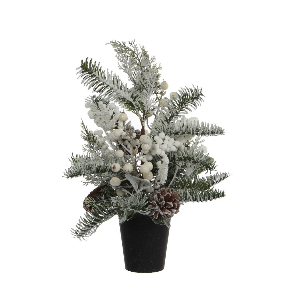 Букет с ягодами 45x20см Edelman B.V. Глазго белый