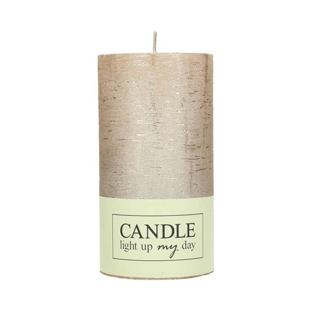 Свеча золотистая 13 см