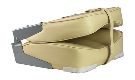 Кресло мягкое складное, обивка винил, цвет песочный, Marine Rocket