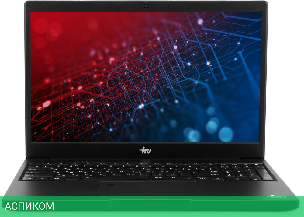 Ноутбук iRU Оникс 15U Core i5 1135G7 8Gb SSD256Gb (1923010)