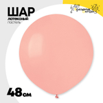 Шар латексный Пастель 48 см (Розовый)