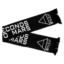 Шарф 30 seconds to Mars лого черный