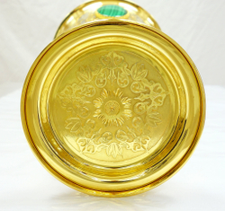 Кубок  малахит №2