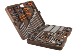 OMT141S Набор инструмента универсальный 1/4", 3/8" и 1/2"DR, 141 предмет