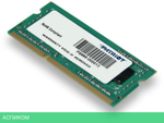 Оперативная память Patriot DDR3-1600 4GB PC-12800 SODIMM (PSD34G160081 S)